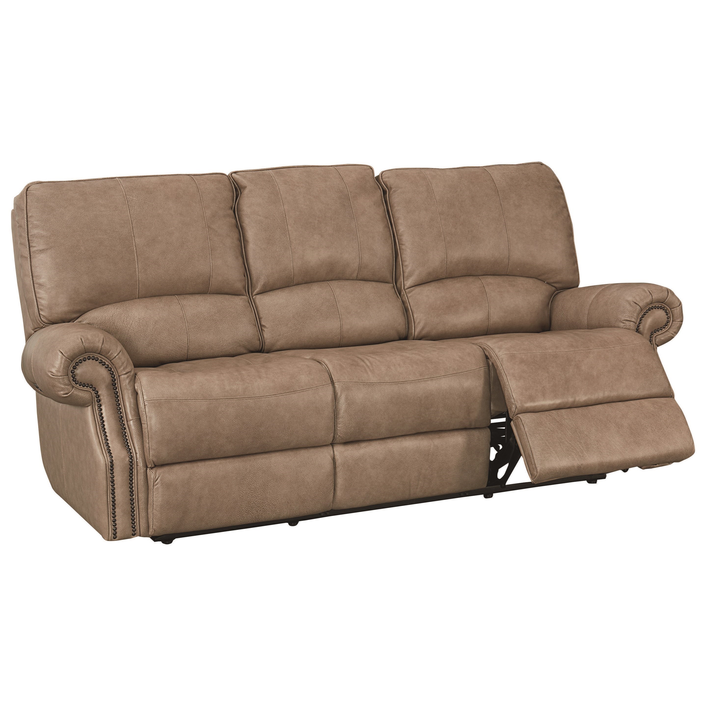Bassett new arrivals reclining sofa